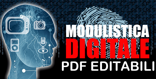 MODULISTICA IN PDF EDITABILI